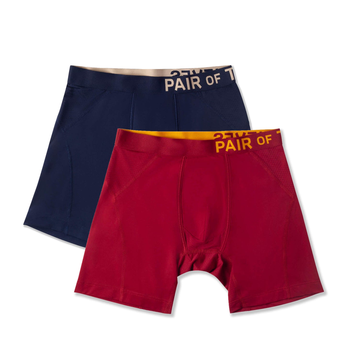 SuperFit Sport Boxer Briefs, 2-Pack, Assorted Colors