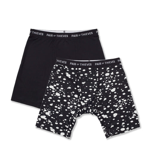 SuperFit Mesh Long Boxer Briefs (2-Pack)