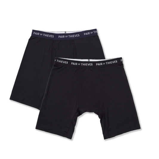 SuperFit Mesh Long Boxer Briefs (2-Pack)