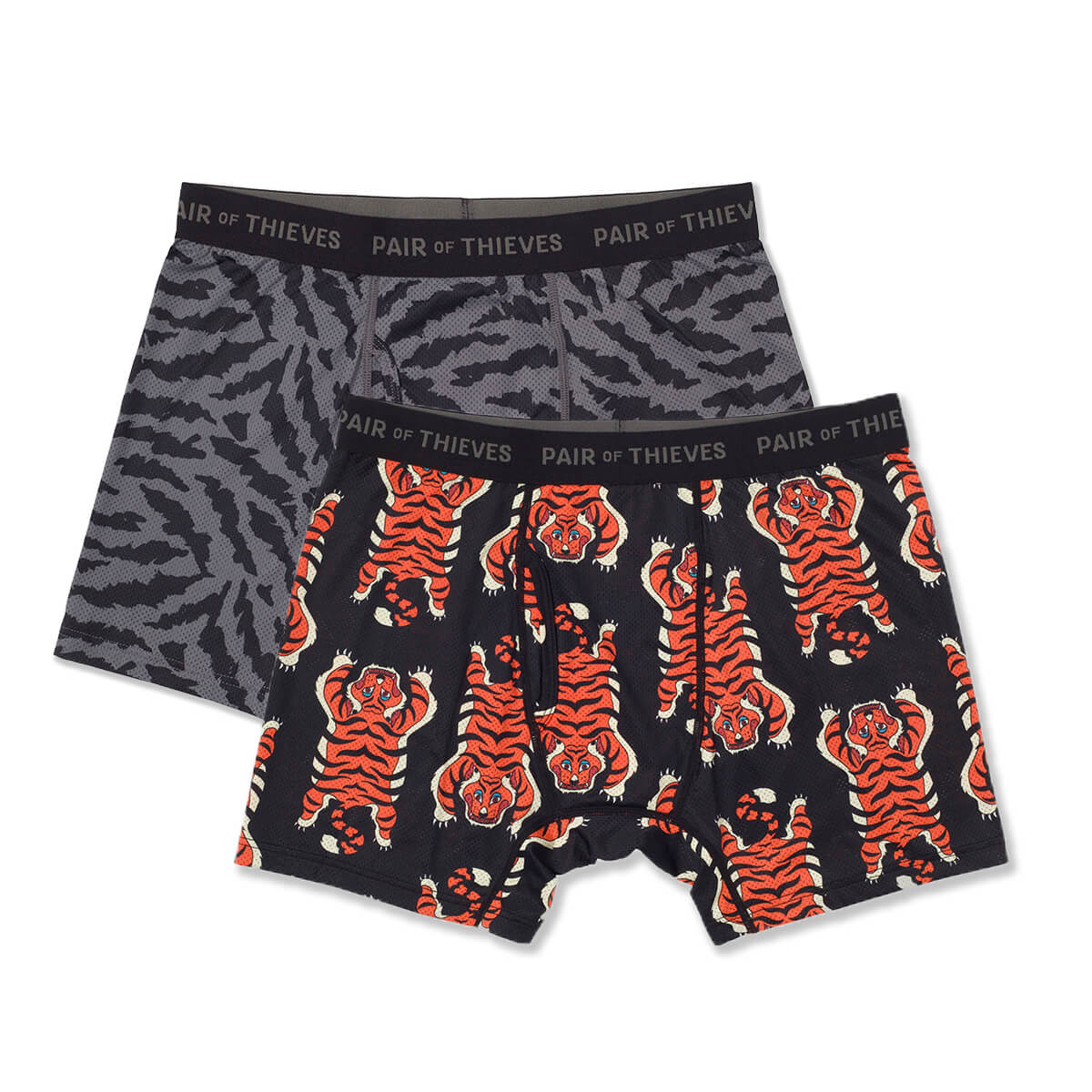 SuperFit Mesh Boxer Briefs, 2-Pack, Assorted Colors