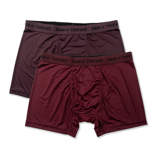 SuperFit Mesh Boxer Briefs (2-Pack)