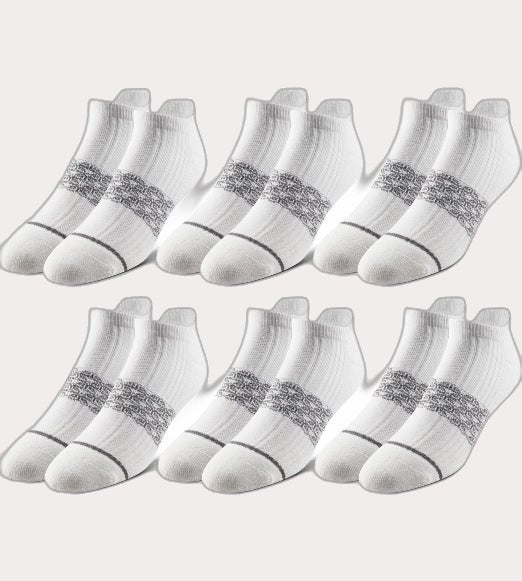 4-Way Stretch Cushion Low-Cut (6-Pack)