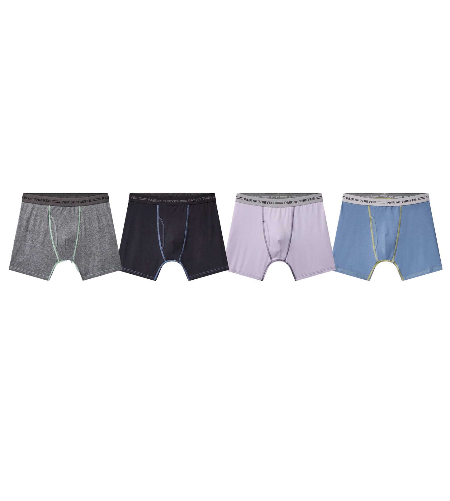 Every Day Kit Boxer Brief 4 Pack - LAVENDER - Pair of Thieves