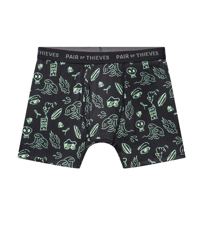 SuperFit Boxer Brief Bear Pack (8-pack) containing the colors Dark slate gray, Silver, Gray, Gains boro, Dim gray, Black, Dark slate gray, Dark Gray, Dark slate gray