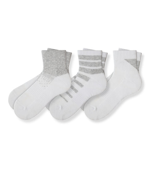 Cushion Ankle Socks Bear Pack (6-Pack)