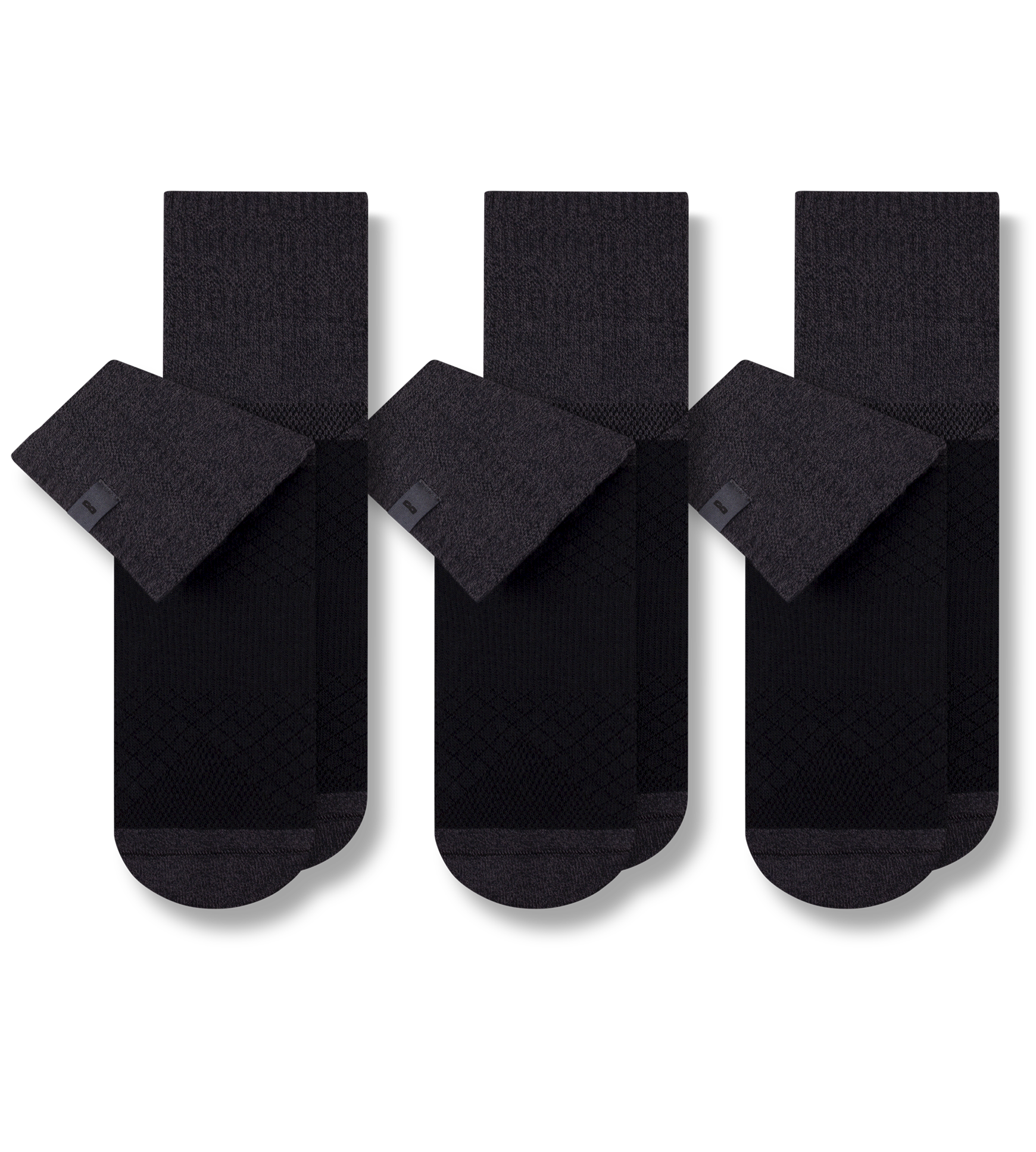 Hustle Cushion Ankle Socks 3 Pack