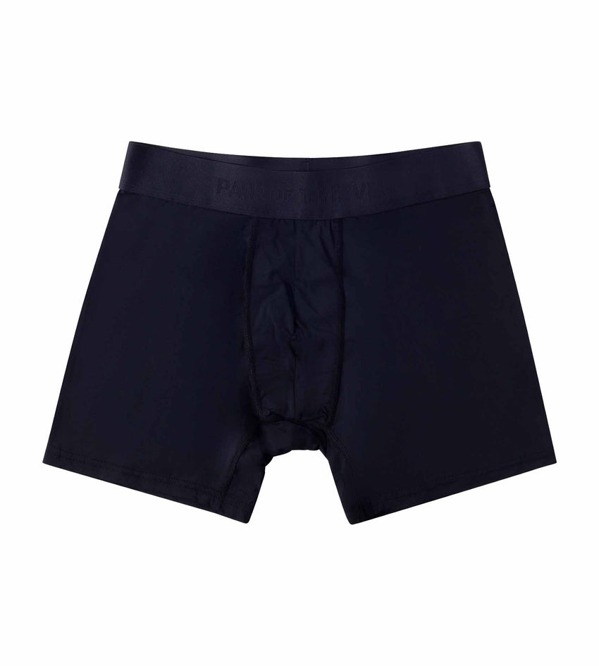 2(X)Ist 176612 Mens 3-Pack Boxer Brief Underwear Black/Charcoal/Navy Size  Medium