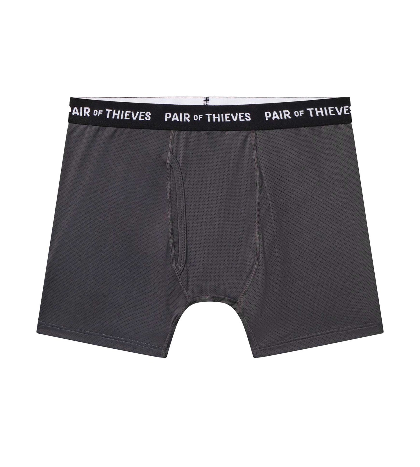 Pair of Thieves Super Fit Men's Long Boxer Briefs 3 Pack, Black/Red, Small  : : Clothing, Shoes & Accessories