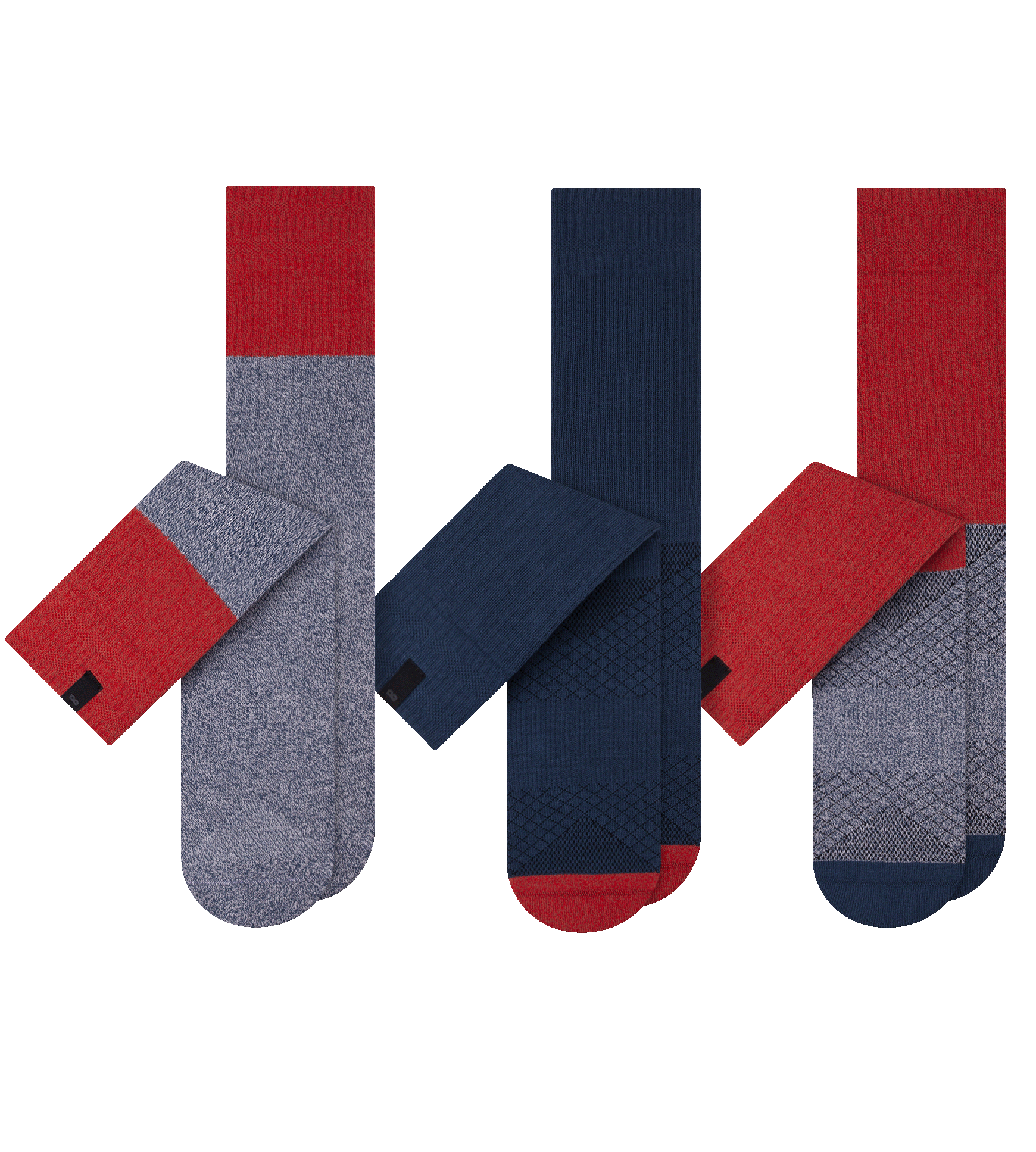 Hustle Cushion Crew Socks 3 Pack