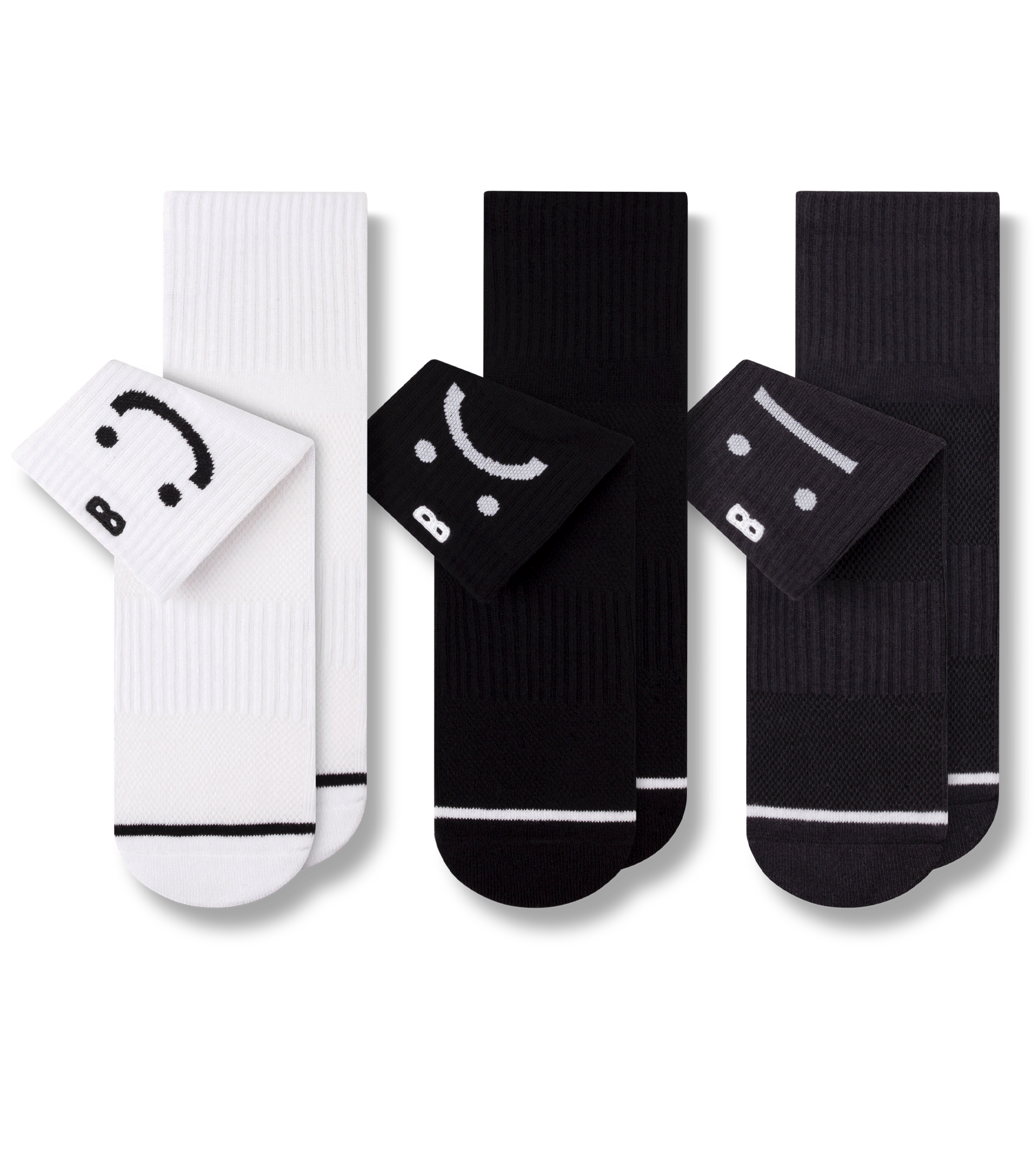 Cushion Ankle Socks 3 Pack