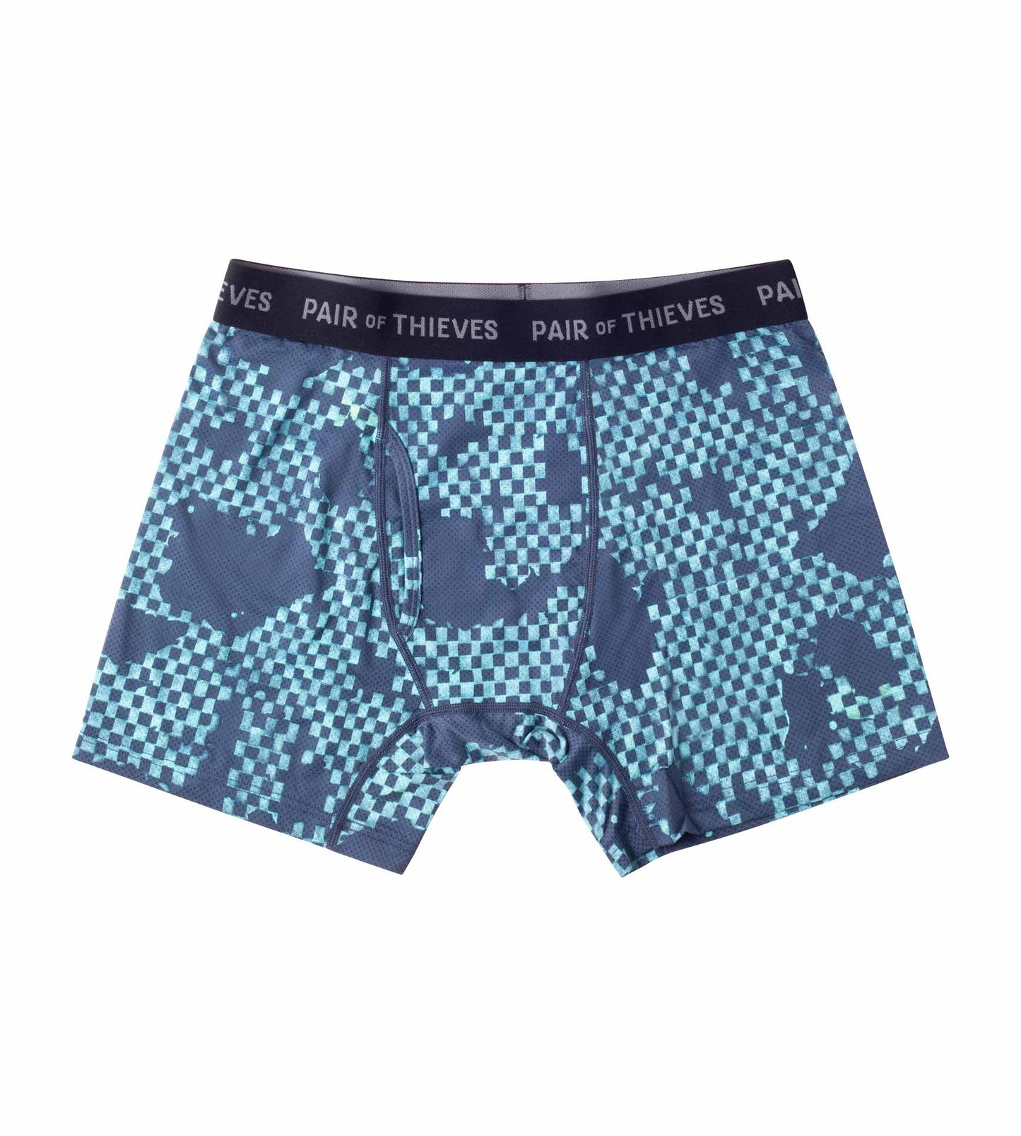 PAIR OF THIEVES Superfit Mens 2 Pack Boxer Briefs - Gray/Multi