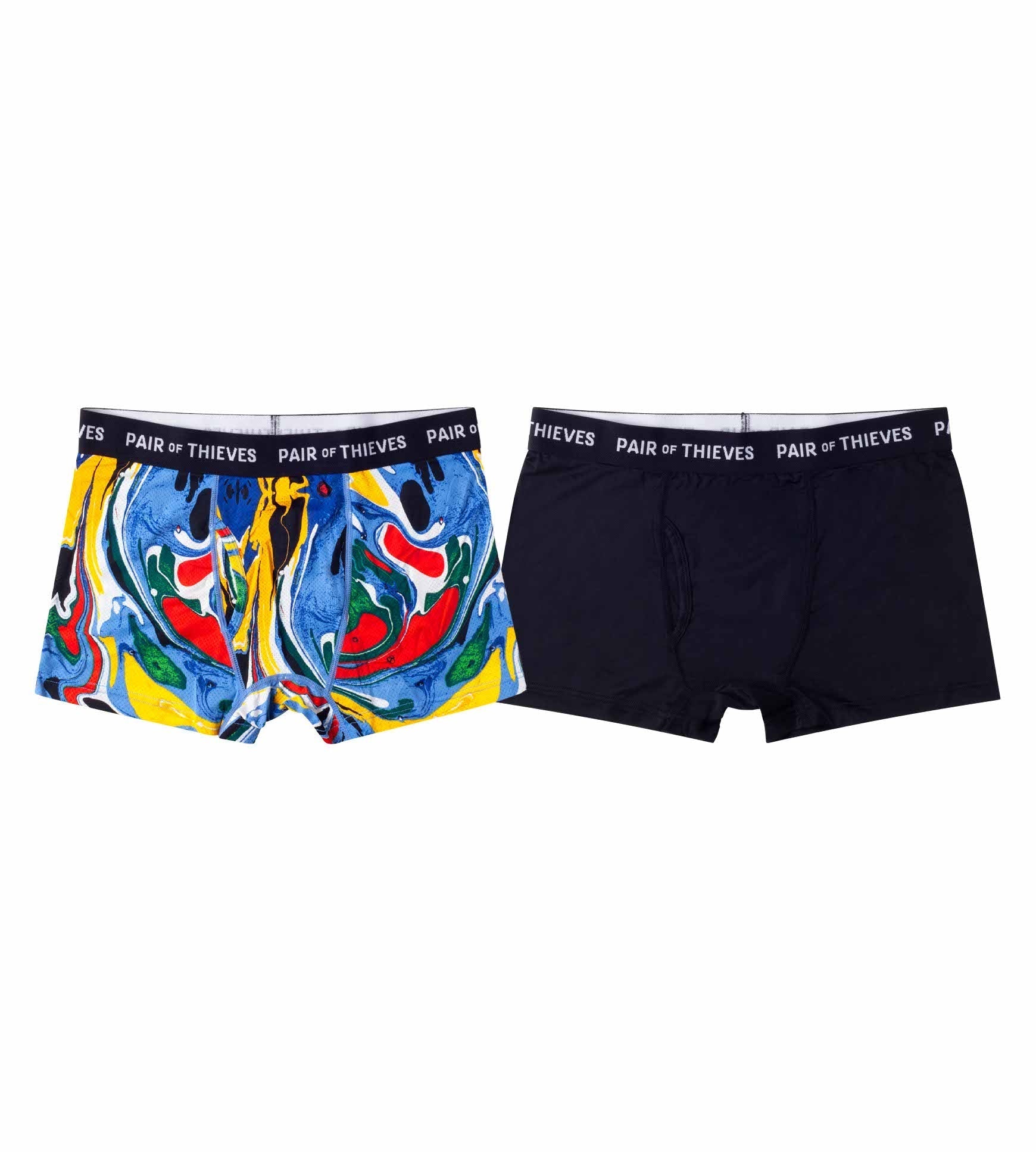 Superfit Trunks Black Underwear 2 Pack Pair of Thieves