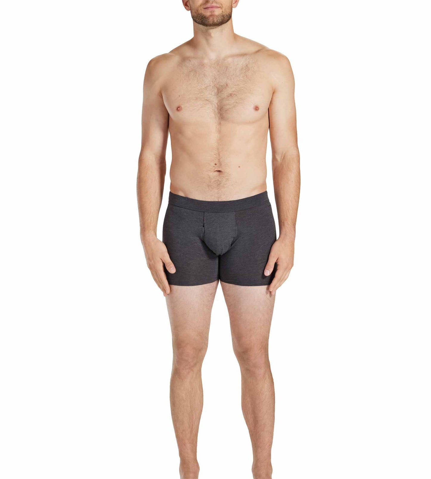 Quick Dry Action Blend Cotton Boxer Briefs (3-Pack)