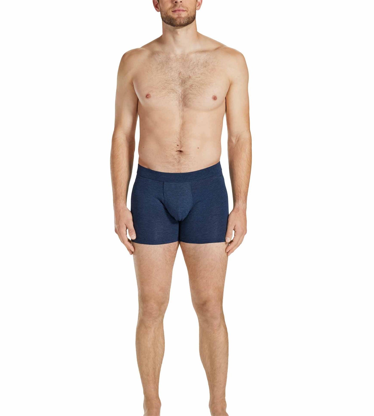 Quick Dry Action Blend Cotton Boxer Briefs (3-Pack)