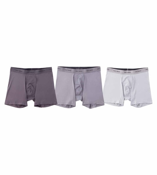 Quick Dry Action Blend Boxer Briefs (3-Pack)