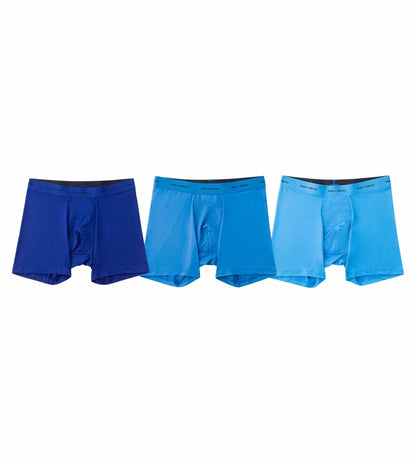 Quick Dry Action Blend Boxer Briefs (3-Pack)