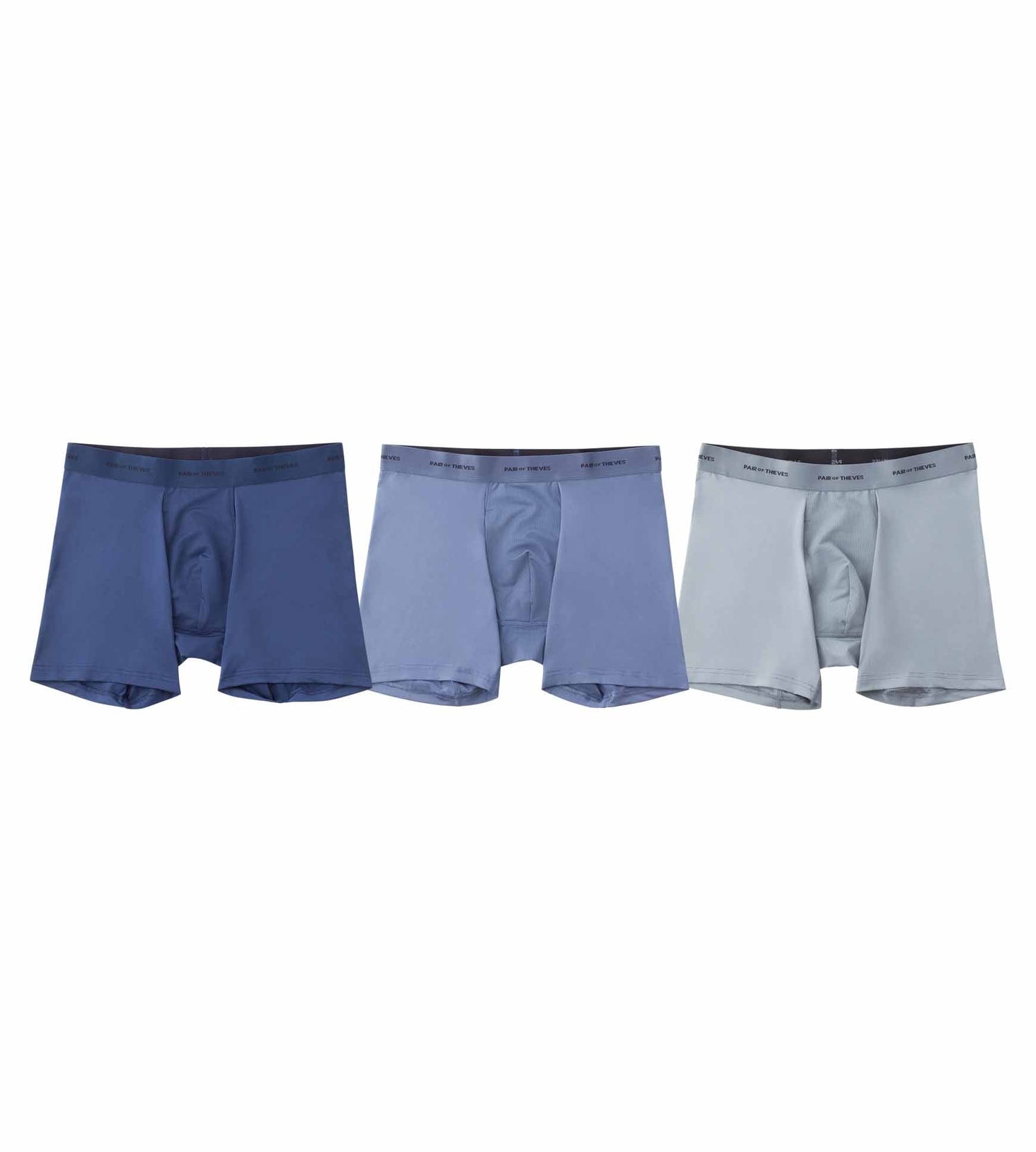 Quick Dry Action Blend Boxer Briefs, 3-Pack