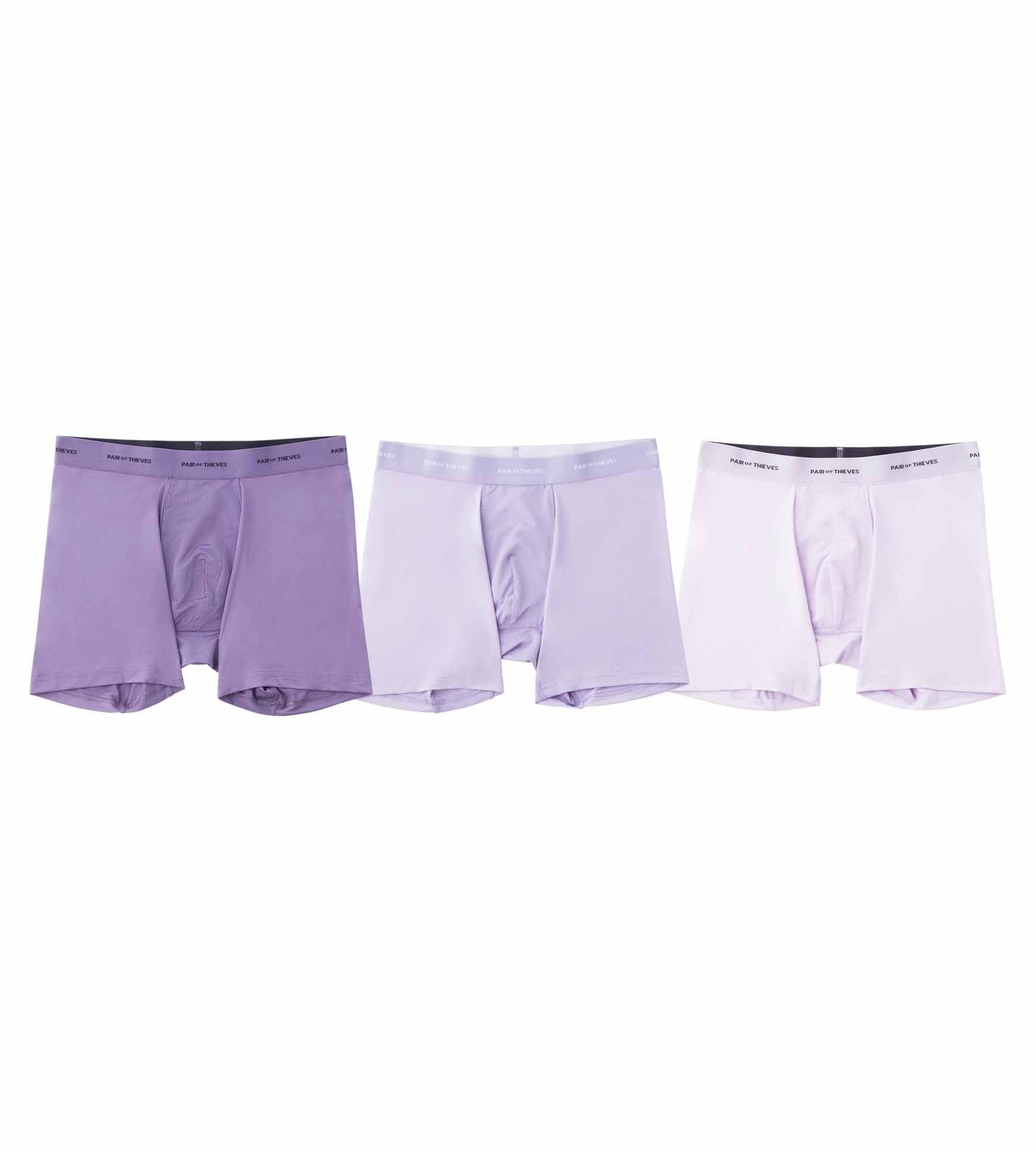 Quick Dry Action Blend Boxer Briefs (3-Pack)