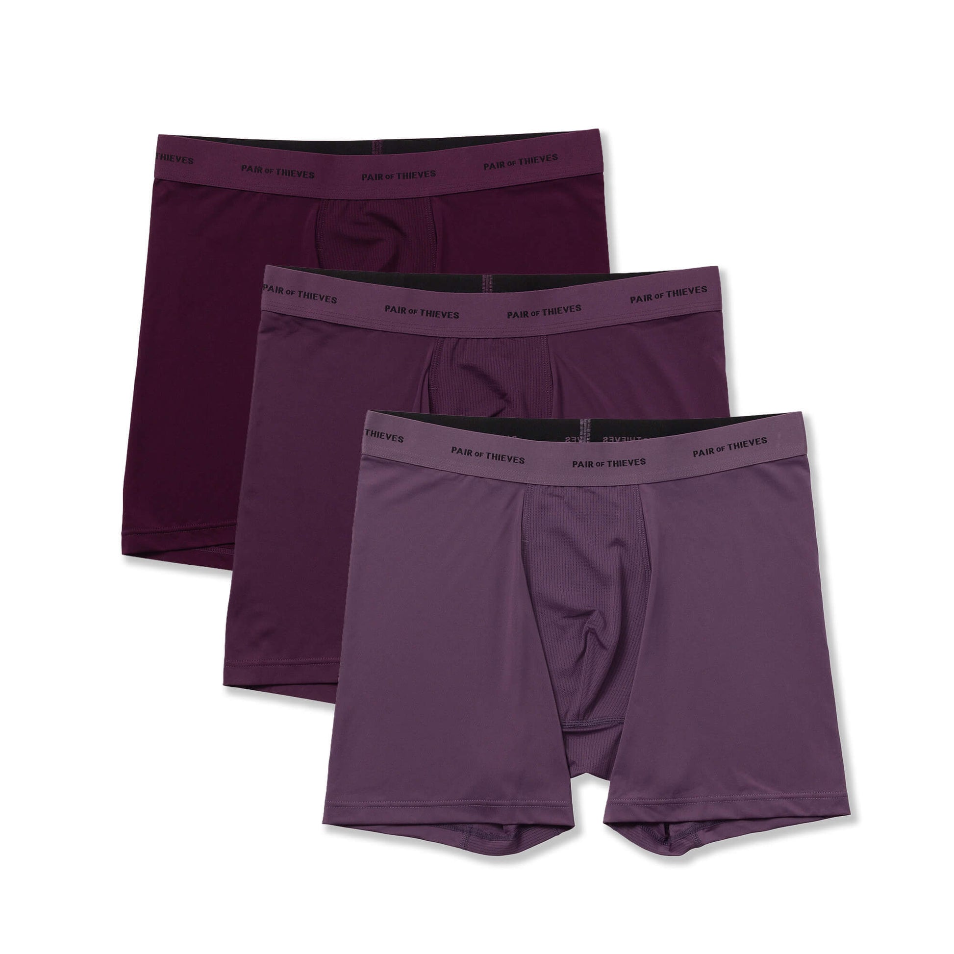 Quick Dry Action Blend Boxer Brief, 3-Pack, Poly