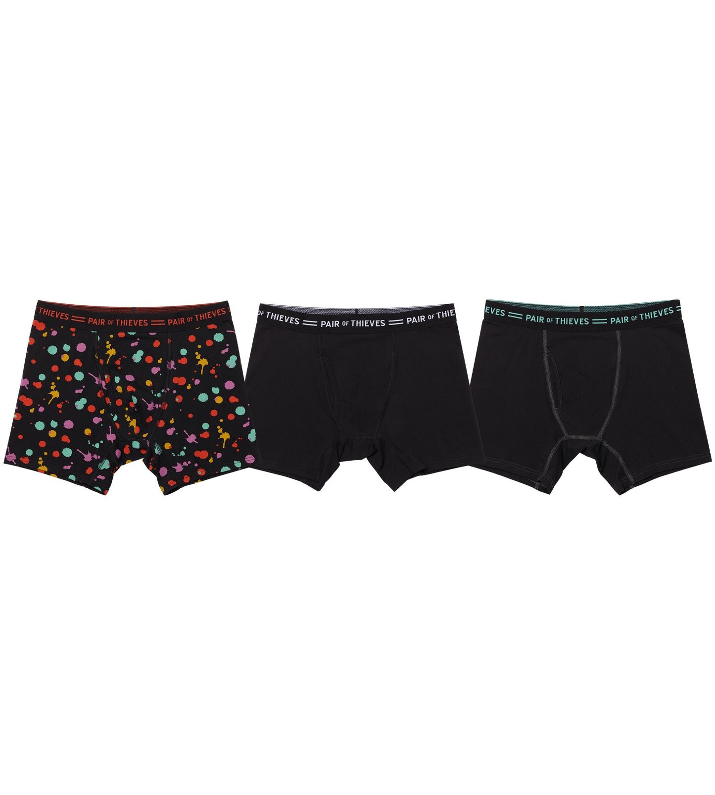 4-Way Stretch Every Day Kit Cotton Stretch Boxer Briefs (3-Pack)