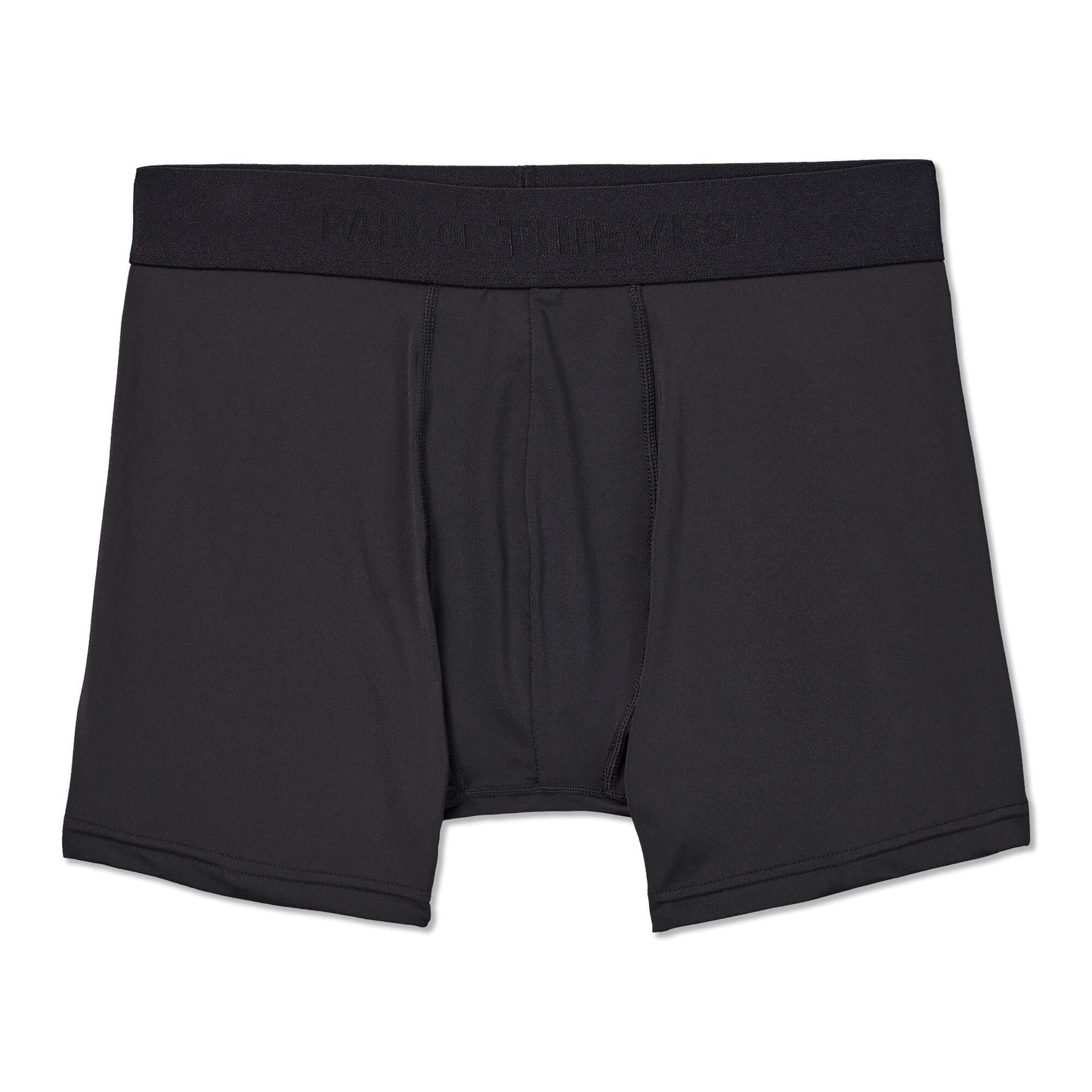 Black SuperFit Pouch boxer briefs on a white background