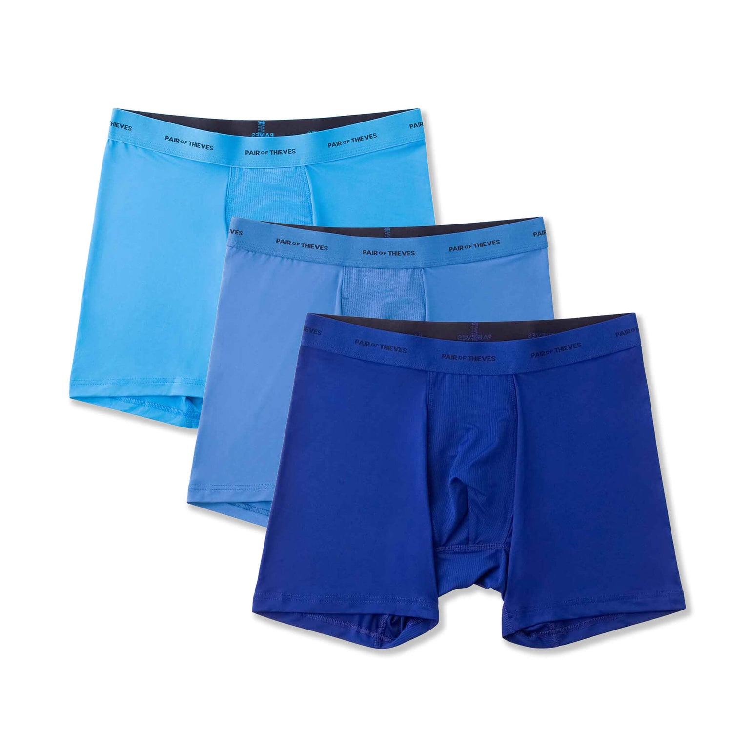 Quick Dry Action Blend Boxer Brief, 3-Pack, Poly