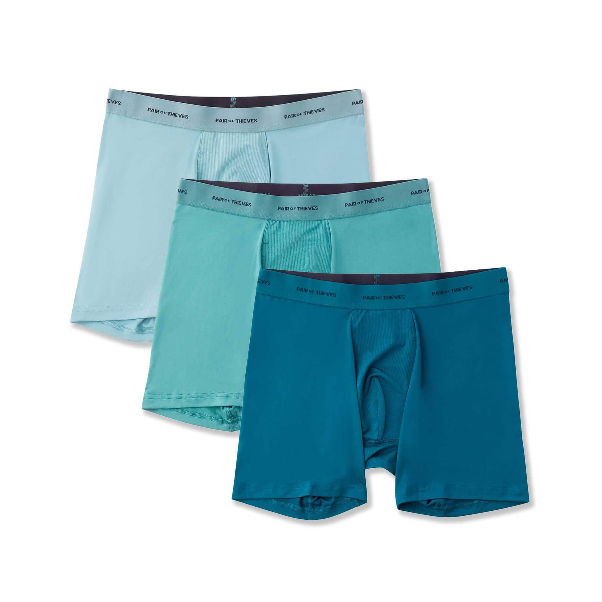 Quick Dry Action Blend Boxer Brief, 3-Pack, Poly