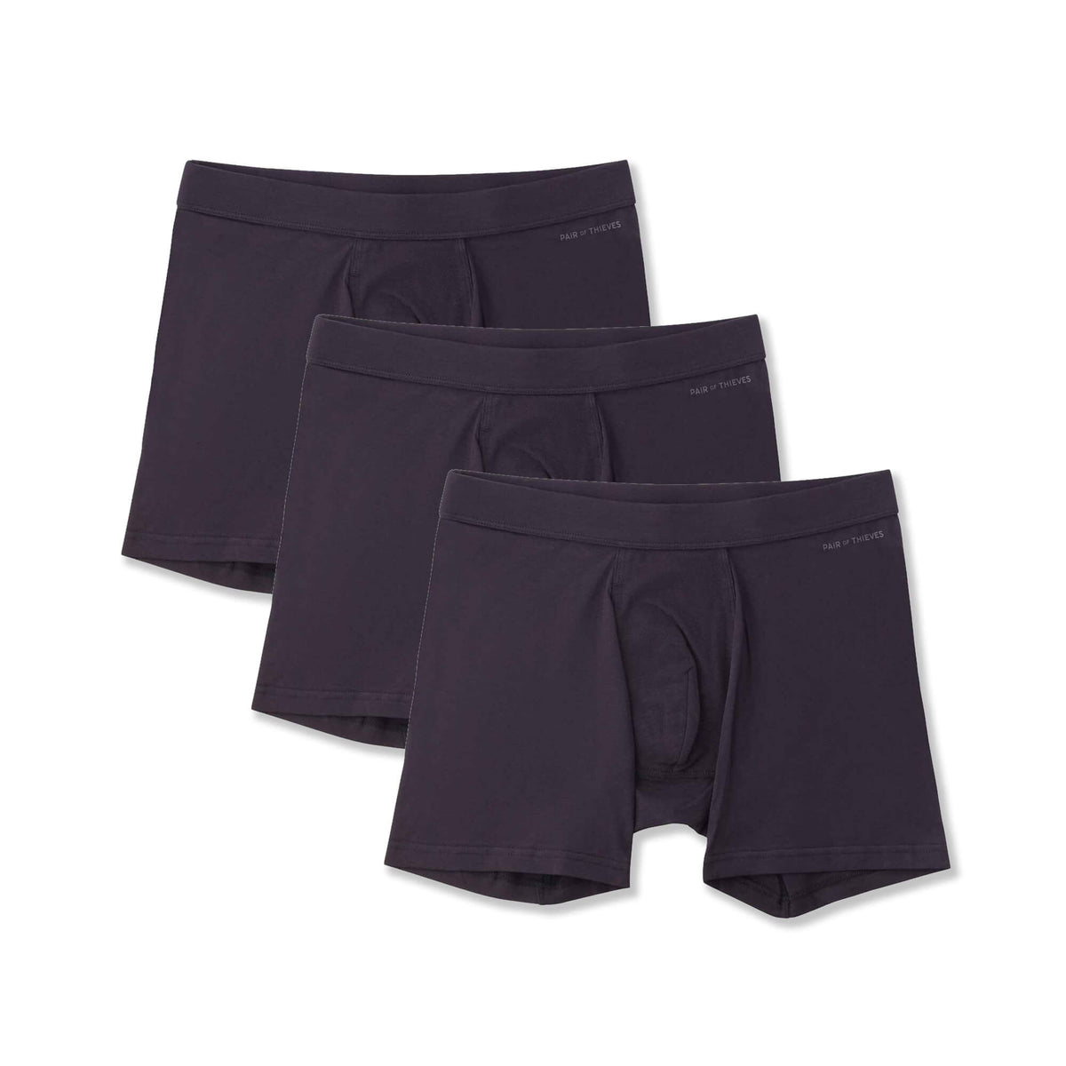 Quick Dry Action Blend Boxer Brief, 3-Pack, Cotton