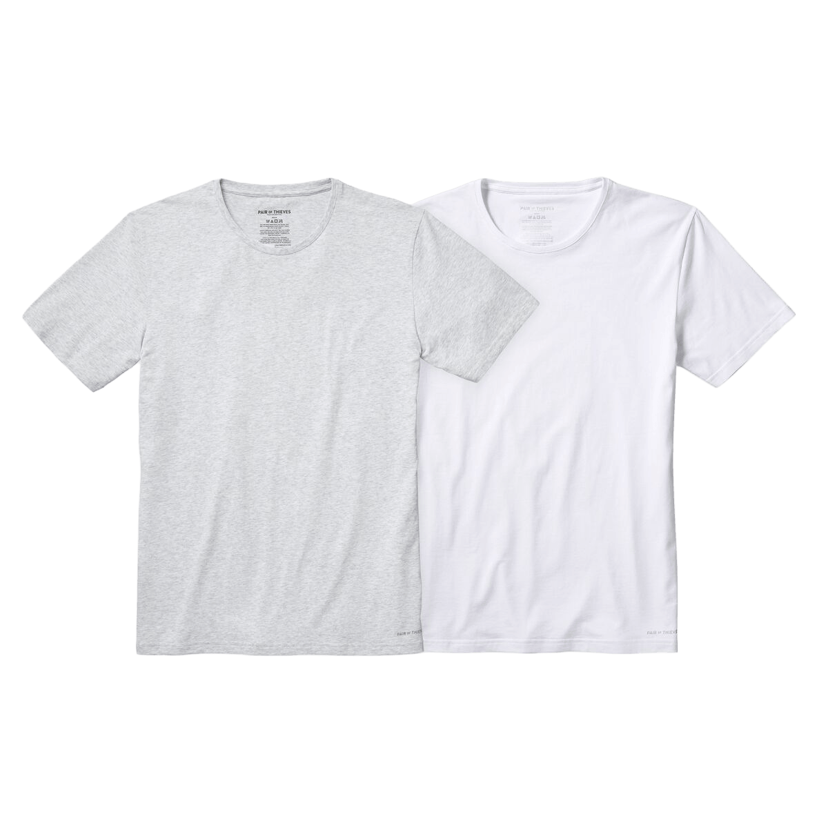 SuperSoft Crew Neck Undershirt, 2-Pack, White