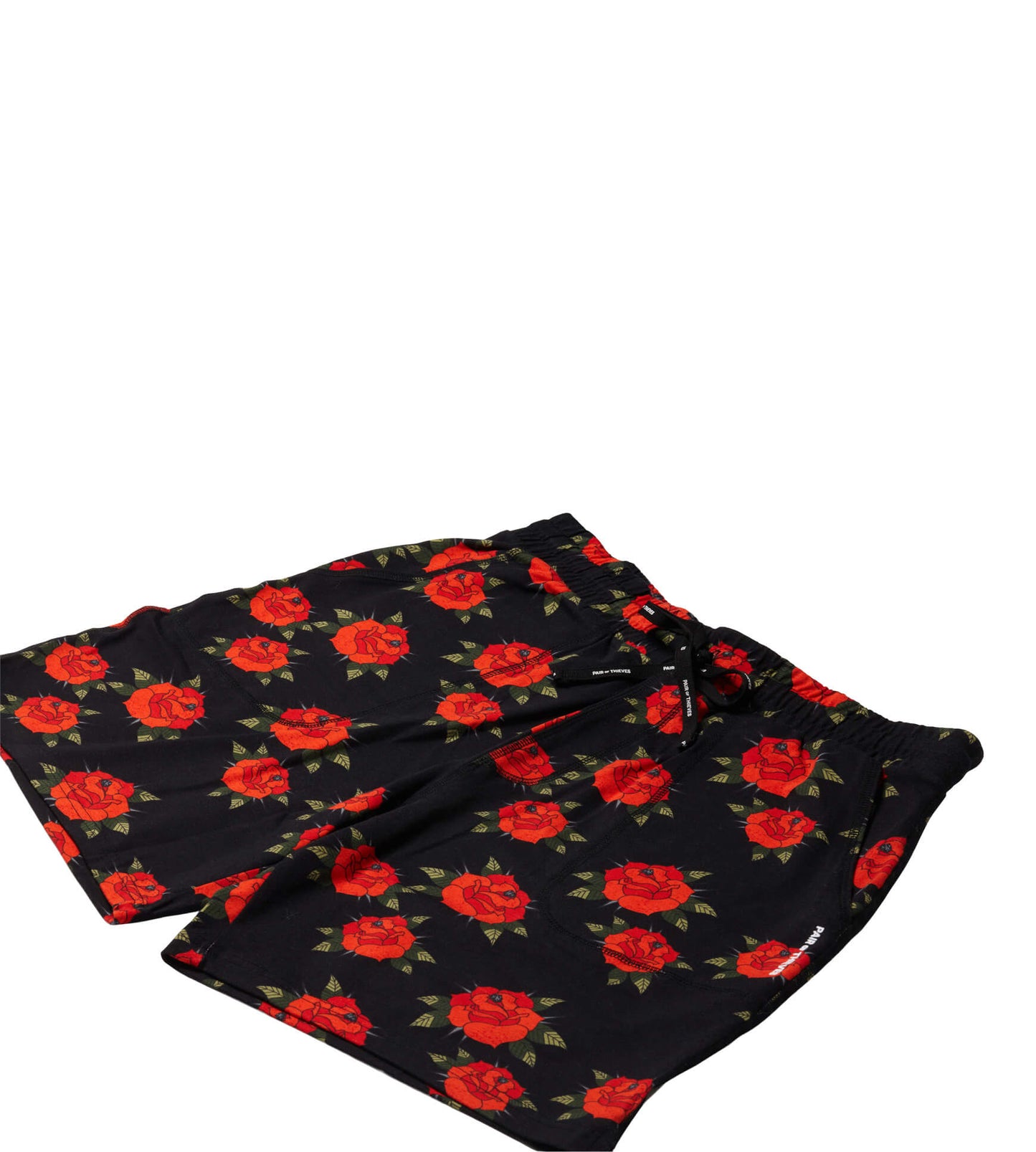 SuperSoft Lounge Shorts, Rose Pattern