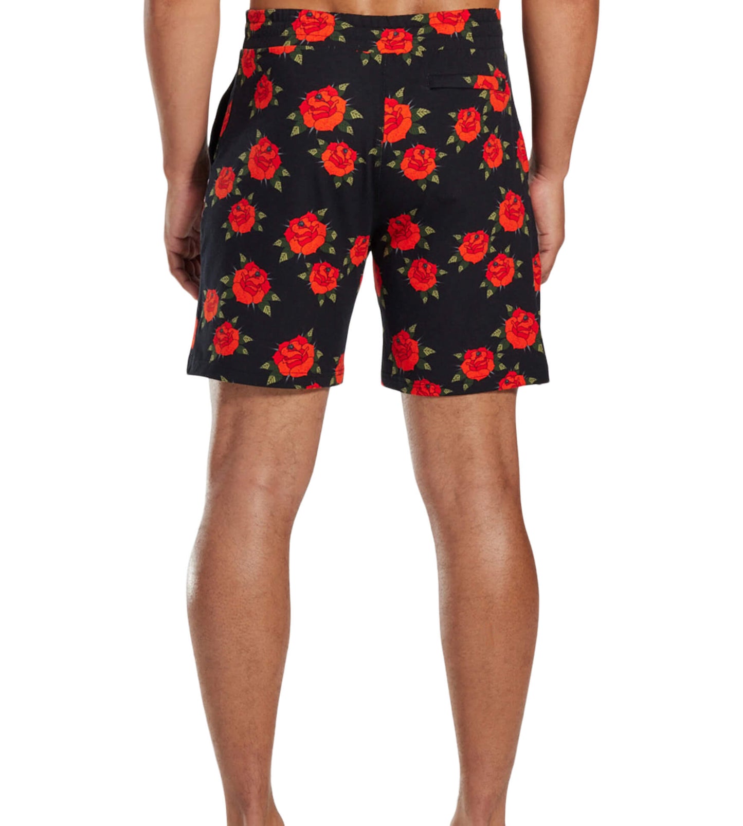 SuperSoft Lounge Shorts, Rose Pattern