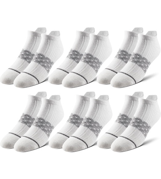 4-Way Stretch Cushion Low-Cut (6-Pack)