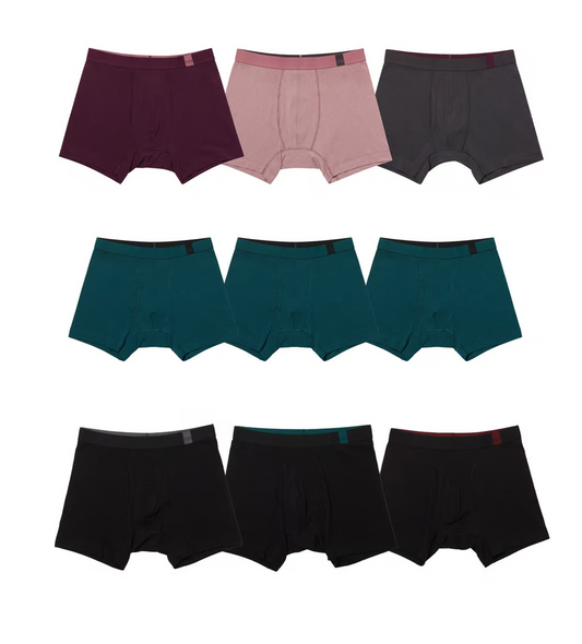 SuperiAir Boxer Brief Bear Pack (9-Pack)