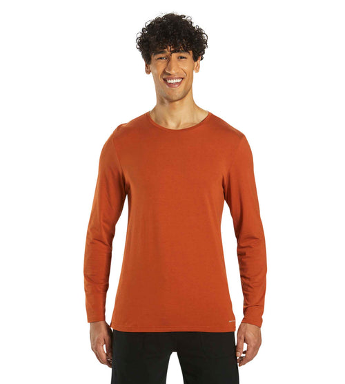 SuperSoft Long Sleeve Crew Neck Tee colors contain: Sienna, Sienna, Saddle brown, Wheat, Sienna, Rosy brown, Maroon, Sienna, Indian red