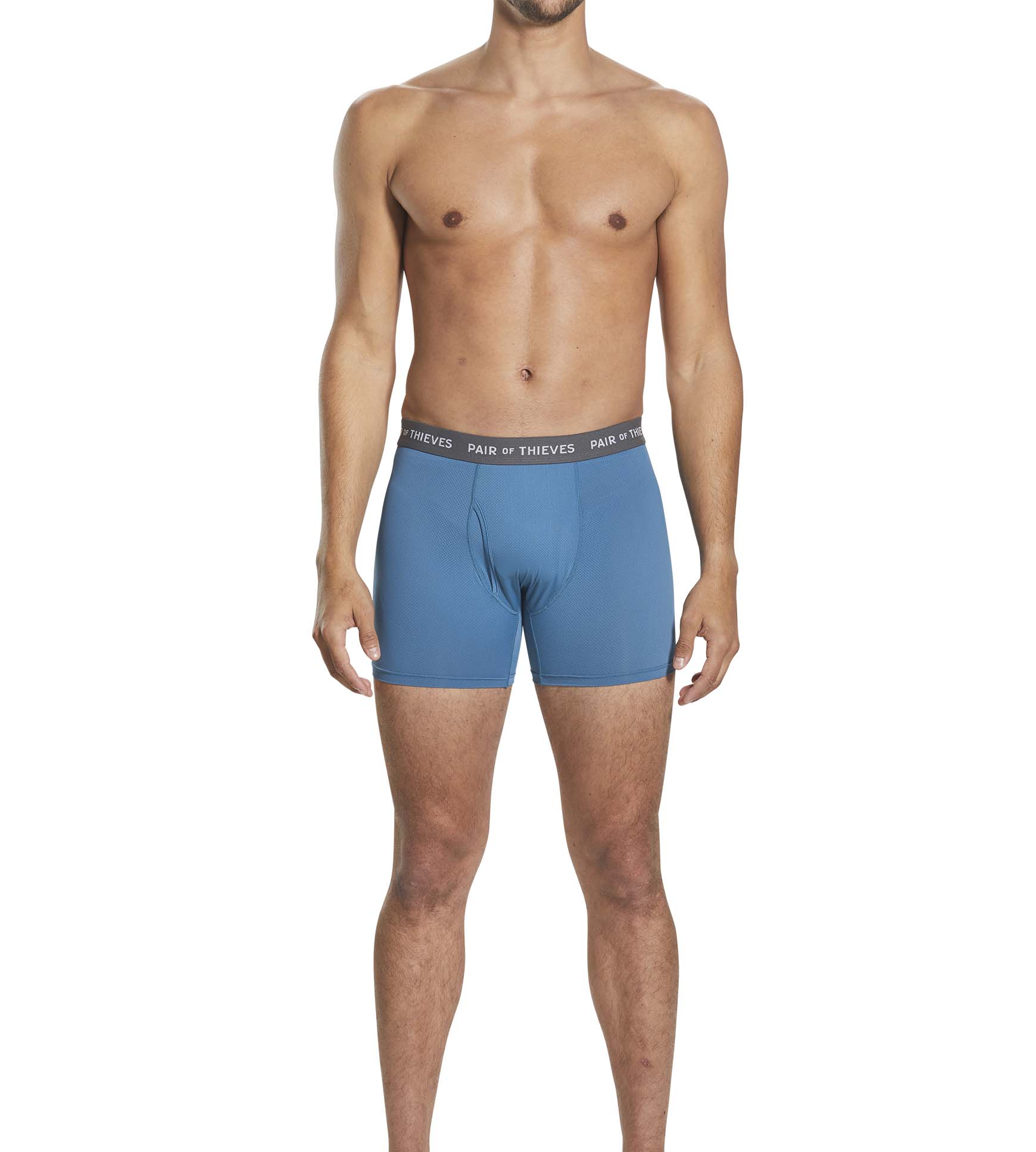 SuperFit Boxer Briefs 2 Pack Blue Pair of Thieves