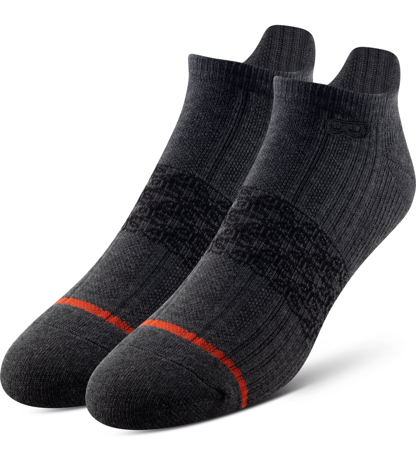 Men's Every Day Kit Cushion Low-Cut Socks With Tab 6 Pack Grey – Pair ...