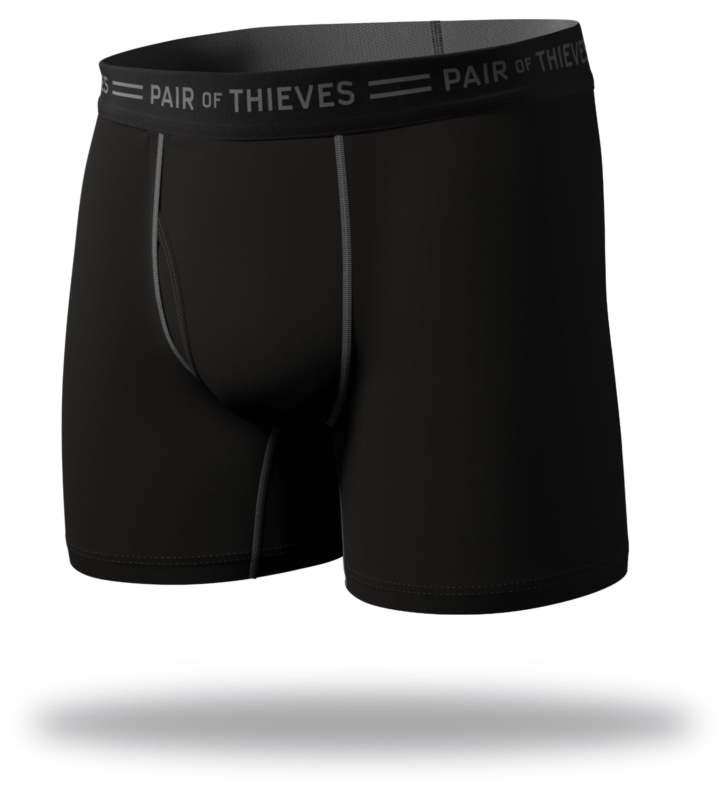 Two-way-stretch jersey regular-fit boxers in Black for Men