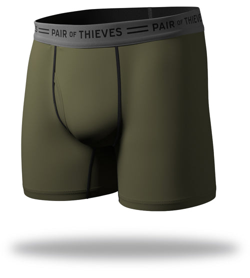 Men's Underwear Every Day Kit Boxer Brief 4 Pack Seaweed/Gargoyle Grey/Black