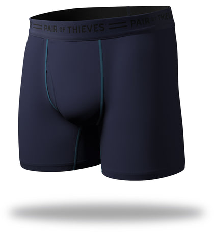 Men's Underwear Every Day Kit Boxer Brief 4 Pack Dark Navy Front