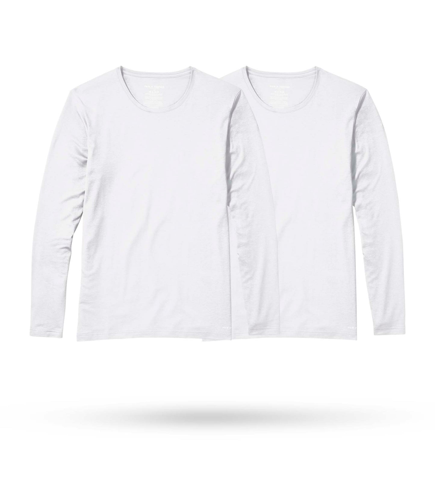 SuperSoft Long Sleeve Crew Neck Tee 2 Pack