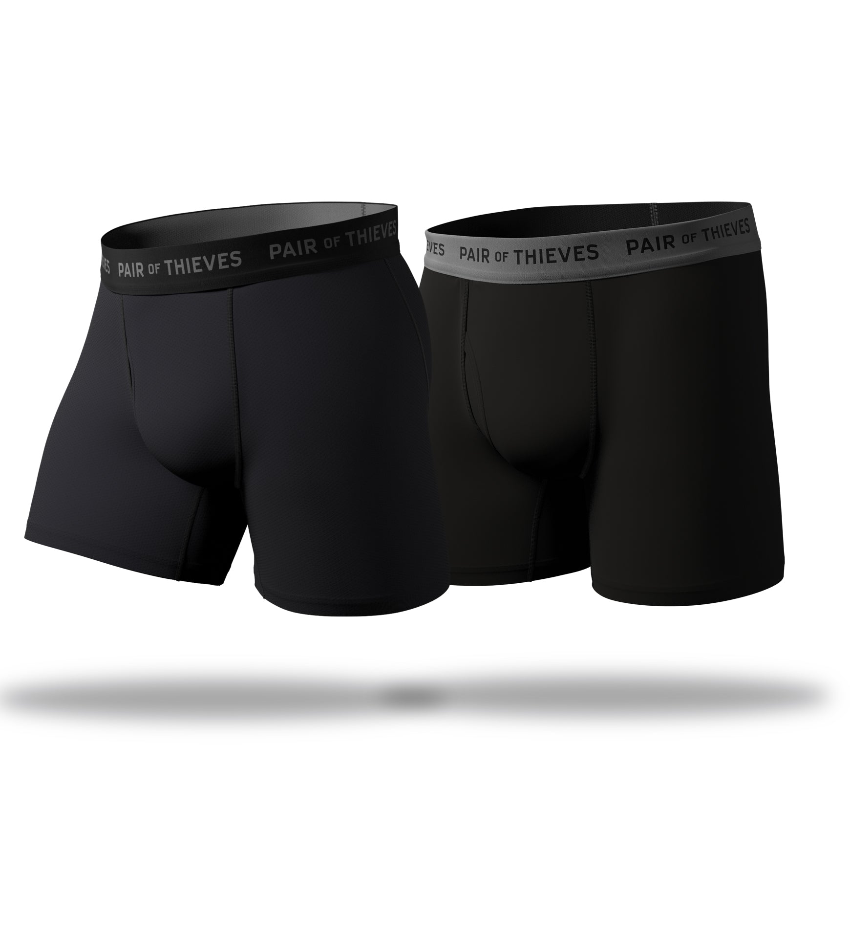 Men's SuperFit + SuperSoft Try Both Boxer Brief 2 Pack BLACK – Pair of ...