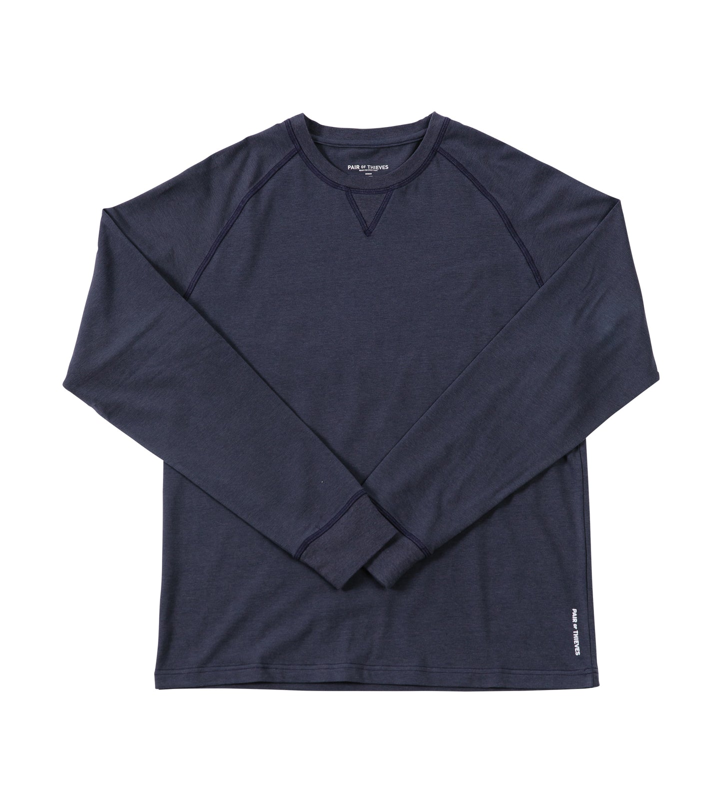 SWIXXZ Reaper Stack Black & Blue Layered Long Sleeve T-Shirt