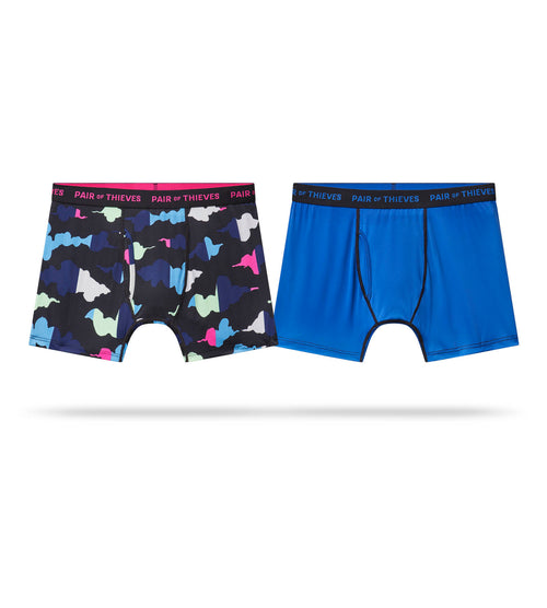 Police Auctions Canada - Men's Pair of Thieves SuperFit Boxer Briefs, 2  Pack - Size L (516676L)