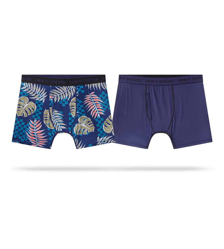 SuperFit Boxer Briefs 2 Pack Tropical Solution - Pair of Thieves