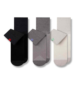 Hustle Cushion Ankle Socks 3 Pack colors contain: Black, Gray, Light Gray, Dim gray, Black, Silver, Dark Gray, Dark slate gray, Gray