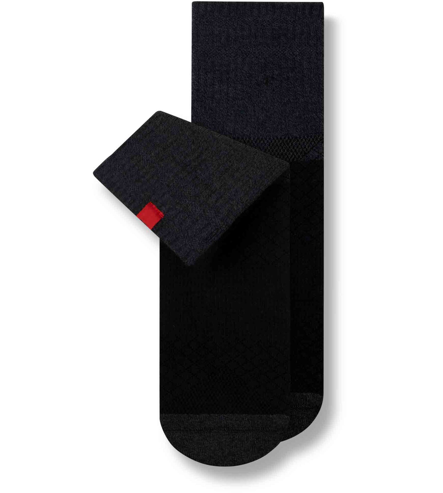 Hustle Cushion Ankle Socks 3 Pack colors contain: Black, Dark Gray, Fire brick, Dark slate gray, Black, Light Gray, Gains boro, Dim gray, Black