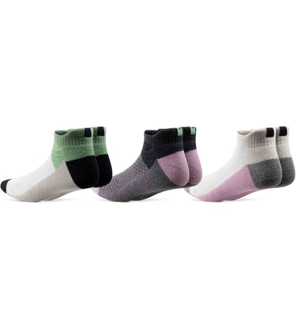 Hustle Cushion Low-Cut Socks 3 Pack colors contain: Dark slate gray, Rosy brown, Black, Gray, Gains boro, Silver, Dark slate gray, Dim gray, Dark Gray