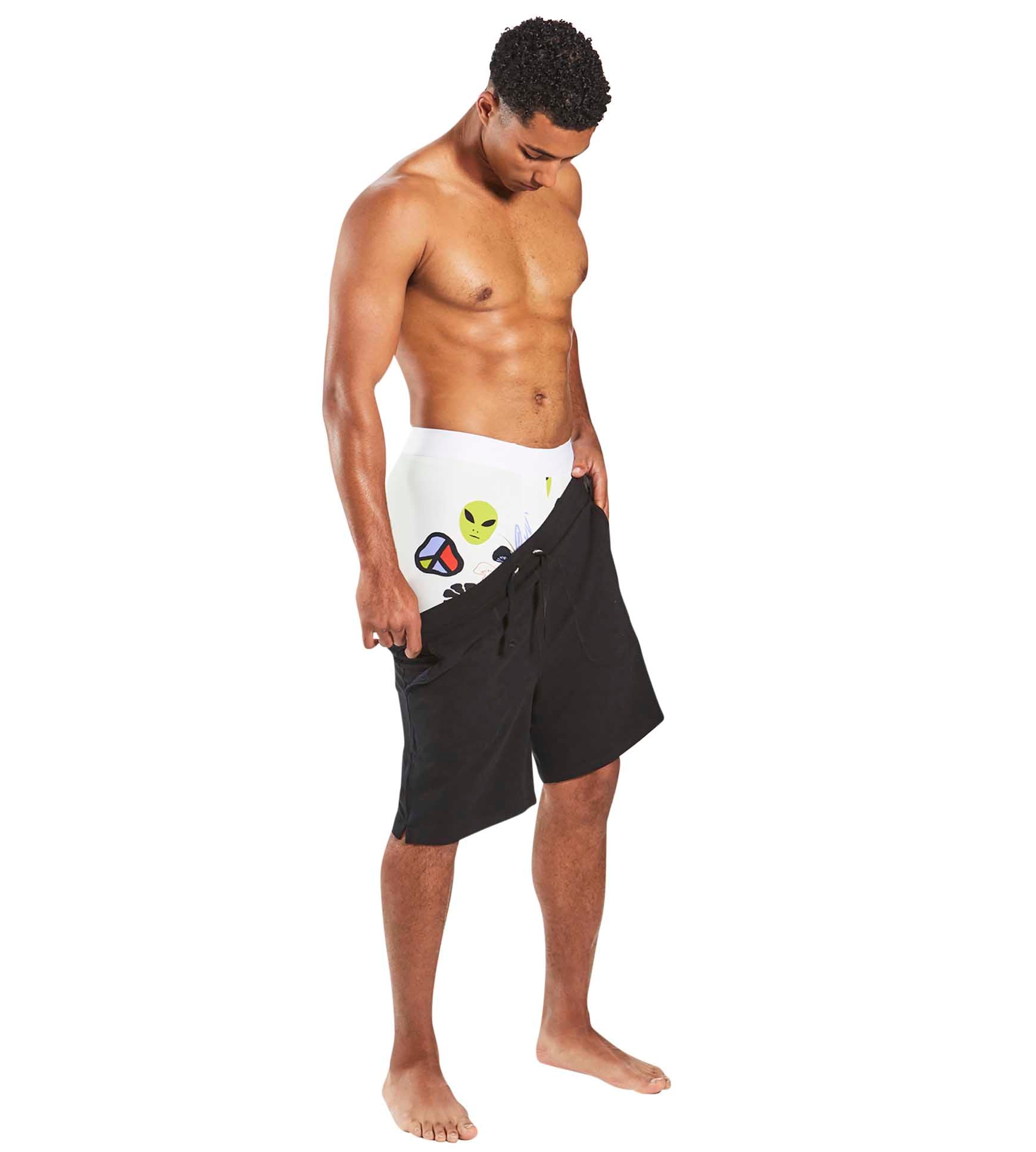 Hustle Boxer Brief 2 Pack colors contain: Indian red, Dark slate gray, Dark salmon, Burly wood, Saddle brown, Linen, Sienna, Rosy brown, Peru