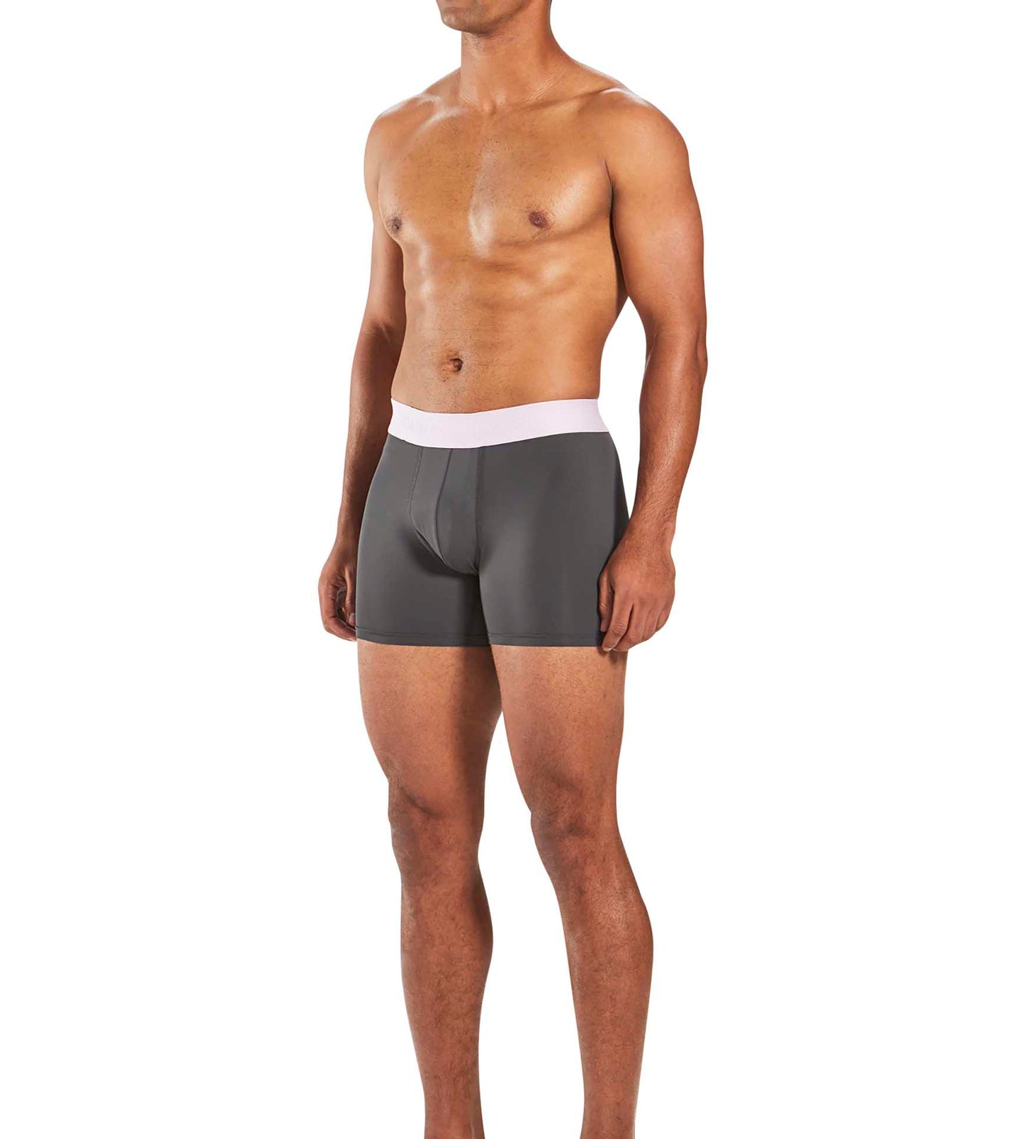 Hustle Boxer Brief 2 Pack colors contain: Sienna, Dark salmon, Dark slate gray, Tan, Dark slate gray, Indian red, Sienna, Misty rose, Dim gray