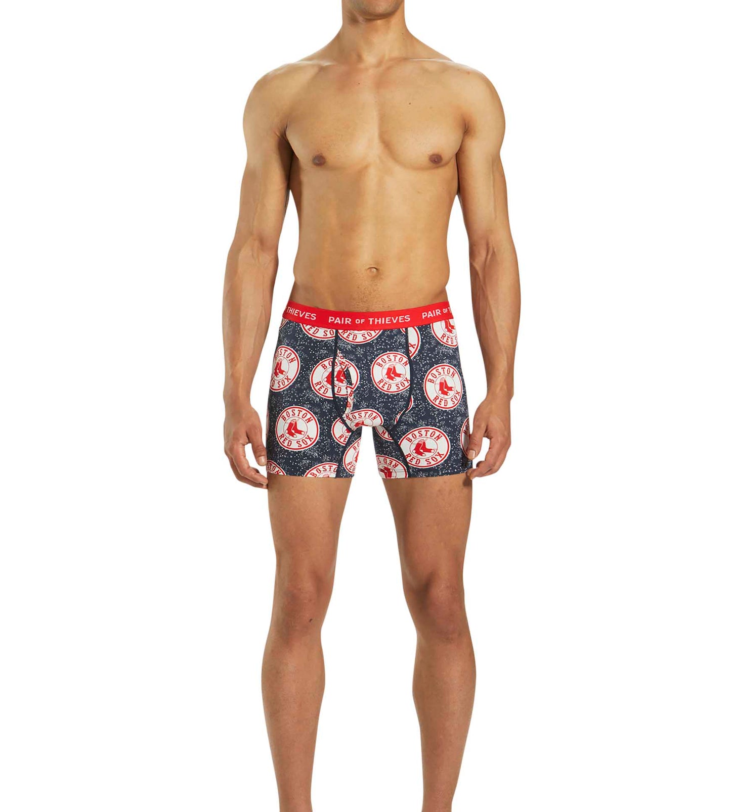 MLB Boston Red Sox SuperFit Boxer Brief 2 Pack